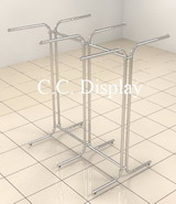 six way rack clothes rack